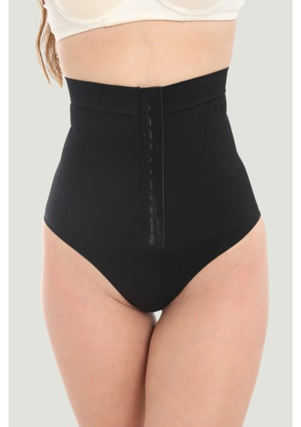 Agraflı Kopçalı Slip Korse – Anında Incelik Sağlayan Vücut Şekillendirici