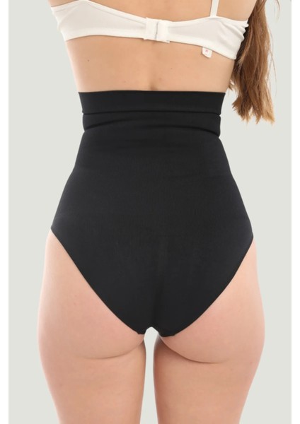 Agraflı Kopçalı Slip Korse – Anında Incelik Sağlayan Vücut Şekillendirici