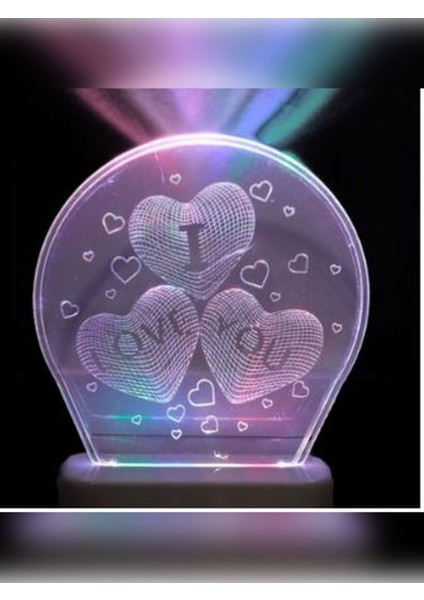 3D Gece Lambası, Prize Takılır, Çok Renkli, Yumuşak Işık, Dekoratif ve Renkli Tasarım fiyatları