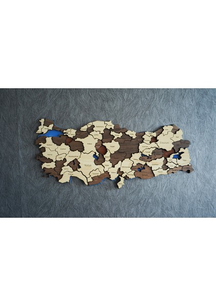 3 Boyutlu 3D Ahşap Mdf Dekoratif Detaylı Türkiye Haritası – Duvar Dekoru Tablosuz indirimleri