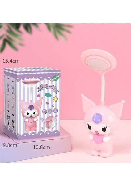 Kawaii Kuromi LED Masa Lambası, Siyah, Şık ve Enerji Tasarruflu Işık Seçeneği fiyatları
