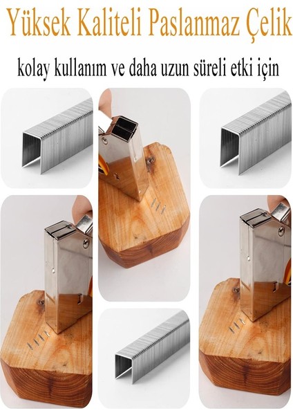 13/8 Zımba Teli 5000 Li 1 Paket Delta 13-8 Zımba Tabancaları Patpat Otomatik Zımba Makinesi Çakma Teli modelleri