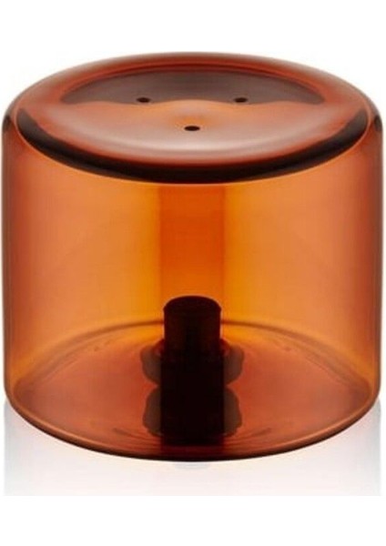Yuvarlak Tuzluk Biberlik Seti, Amber, 6x5 Cm, 2'li Paket