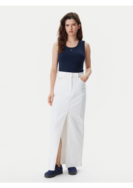 Th DW0DW20125 Claıre Maxı BI8194 Kadın Etek