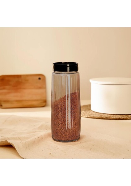 3'lü Çizgili Kavanoz Seti, Sarı, Şık ve Kullanışlı Tarz indirimleri