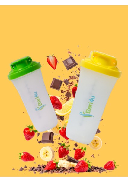 Sarı 500 ml Karıştırma Kabı, Sağlıklı ve Pratik Spor Eşyası fiyatları