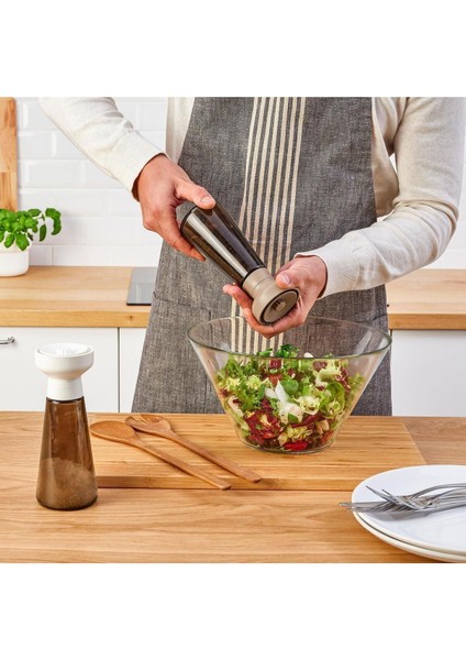 2'li Cam Baharat Öğütücü, 19 Cm, Kahverengi Amber Renk, Şık ve Pratik Kullanım modelleri