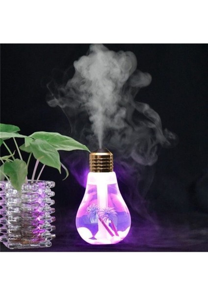 Işıklı Nemlendirici Ampul, Ferahlatıcı ve Güzel Atmosfer Yaratıcı Tasarım