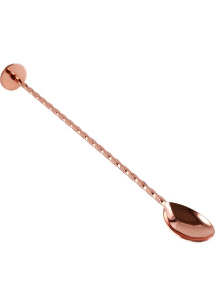 Rose Gold Kokteyl Bar Kaşığı Burgulu 30CM, Şık ve Zarif Tasarım fiyatları