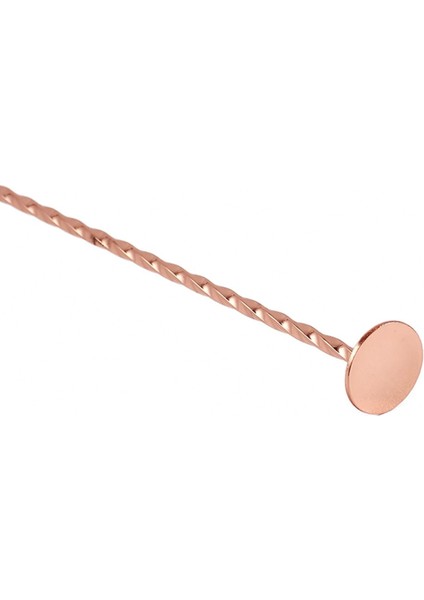 Rose Gold Kokteyl Bar Kaşığı Burgulu 30CM, Şık ve Zarif Tasarım modelleri