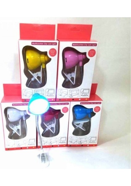 Renkli Mini Masa Lambası, Şık ve Kullanışlı Işıklandırma, 1 Adet