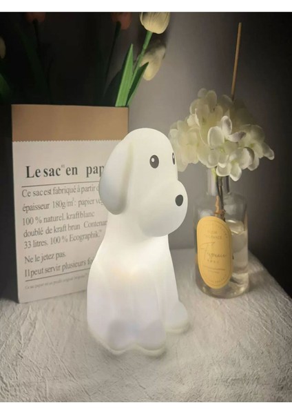 Renkli Köpek Şekilli Dokunmatik Gece Lambası, Şık ve Kullanışlı Dekoratif Aydınlatma fiyatları
