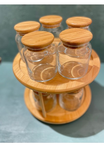 Dönen 11 Parça Baharatlık Seti, Şık ve Kullanışlı Mutfak Aksesuarı fiyatları