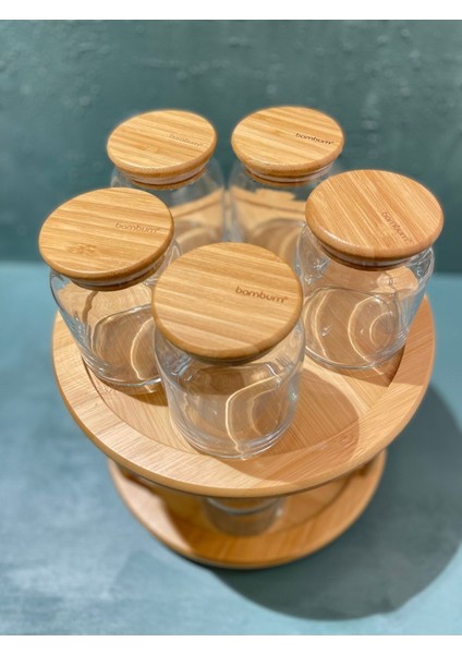 Dönen 11 Parça Baharatlık Seti, Şık ve Kullanışlı Mutfak Aksesuarı modelleri