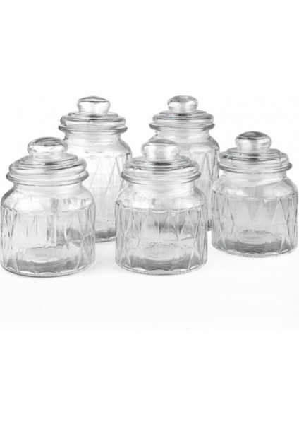 5'li Cam Baharat Saklama Takımı, Şık ve Pratik Mutfak Aksesuarı fiyatları