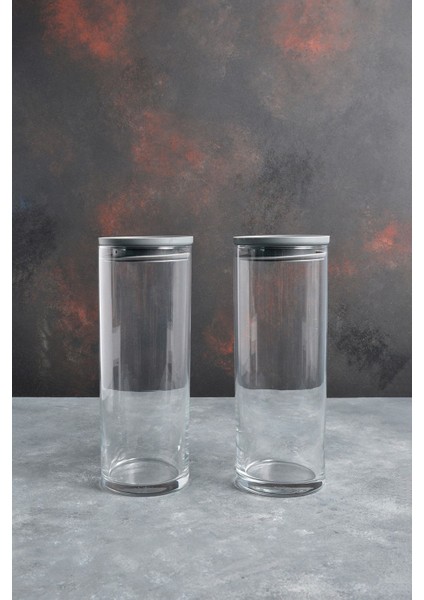 Gri 1230CC 2'li Kavanoz Seti, Pratik ve Şık Saklama Çözümü modelleri