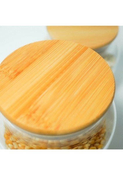 8 Adet Cam Kavanoz ve Baharat Kaşığı Seti, 65 Etiketli, 300 ml Kapasiteli fırsatları