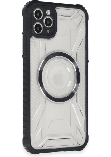 iPhone 11 Pro Kılıf Prag Magneticsafe Kapak - Siyah