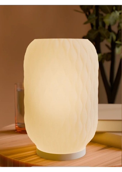 Beyaz Dekoratif Masa Lambası, Şık ve Sıcak Aydınlatma Için Ideal Seçim fiyatları