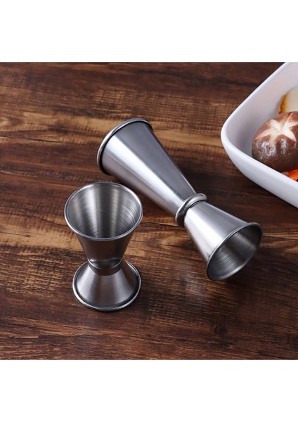 Paslanmaz Çelik Ikili Kokteyl Ölçü Kabı, 2/4 Cl, Şık ve Kullanışlı Tasarım modelleri