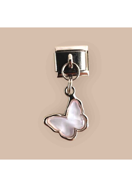 MOON SİRİUS Italyan Charm Bileklik Ucu Kelebek (1ADET)