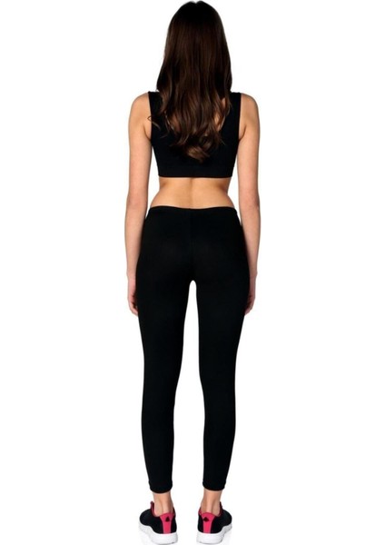 Kadın Siyah Termal Şardonlu Thermo Cool Tayt fiyatları