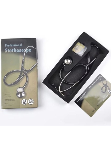 Çift Başlı Paslanmaz Çelik Pediatrik Stetoskop, Yüksek Kalite ve Dayanıklılık Sağlar