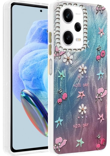 Xiaomi Redmi Note 12 Pro 5g Kılıf Blade Aynalı Desenli Kapak - Desen 4