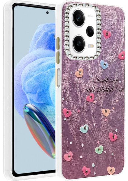 Xiaomi Redmi Note 12 Pro 5g Kılıf Blade Aynalı Desenli Kapak - Desen 8