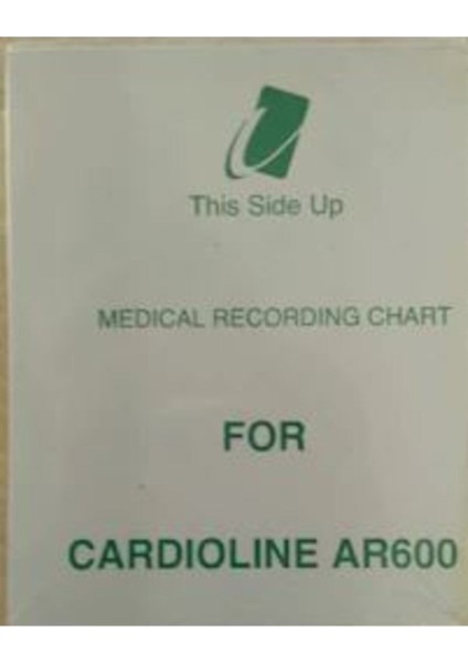 10 Adet Ekg Kağıdı 60X75MM, AR-600 Uyumlu, Yüksek Kalite, Paketli ve Dayanıklı