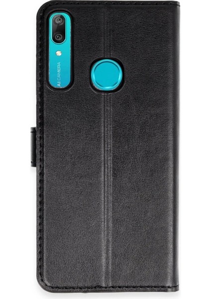 Huawei Y6 Prime Kılıf Trend S Plus Kapaklı Kılıf - Siyah