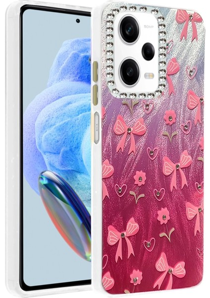 Xiaomi Redmi Note 12 Pro 5g Kılıf Blade Aynalı Desenli Kapak - Desen 3