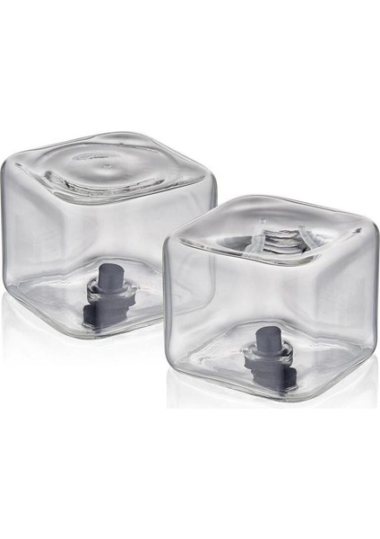 Kare Tuzluk Biberlik Seti, 2'li, 6x5 Cm, Şık ve Kullanışlı Tasarım