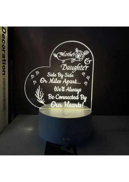 Beyaz LED Çizim ve Gece Lambası, Şık ve Kullanışlı Aydınlatma Ürünü