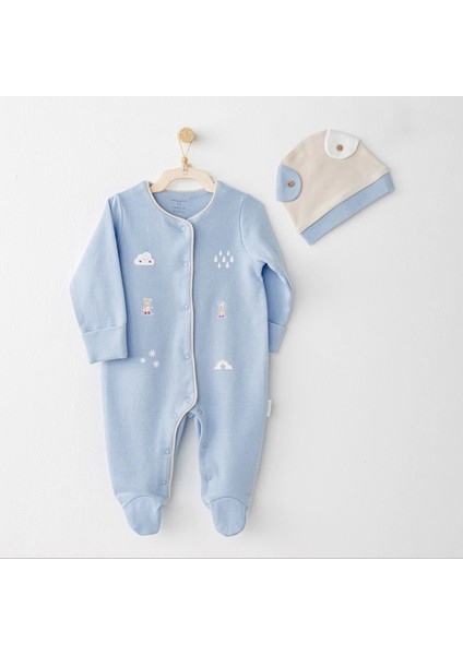 AC26072 Hat Set Rainbow Tulum Takım Blue