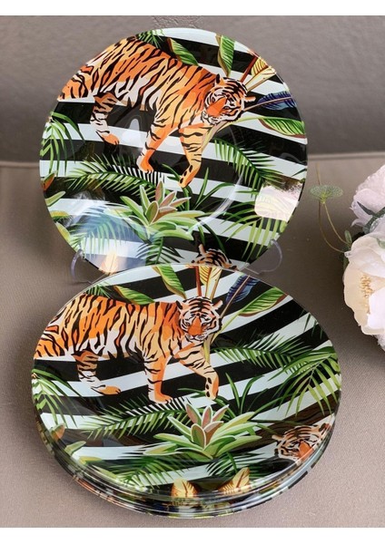 Jungle Tabak 31 Cm, 6'lı Set, Şık ve Dayanıklı Yemek Tabağı fiyatları