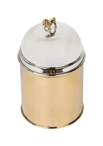 Gri At Kapaklı Küçük Kutu - Şık ve Dayanıklı Saklama Çözümü