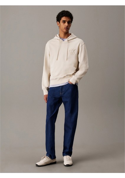 Ck J30J327245 Ck Applıque Hoodıe Erkek Sweatshırts fırsatları