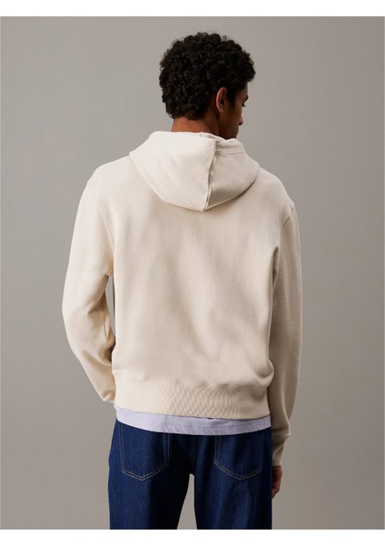 Ck J30J327245 Ck Applıque Hoodıe Erkek Sweatshırts indirimleri