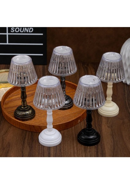 Renkli 2'li Kristal Elmas LED Masa Lambası, Pilli, Mini, Şeffaf Abajur, 12 cm modelleri