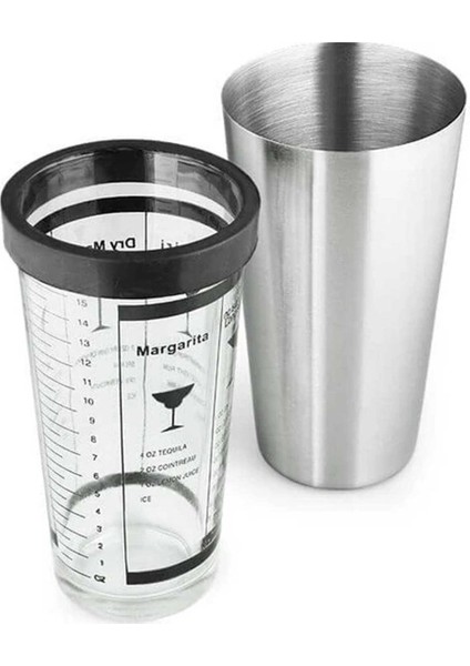 Paslanmaz Çelik 700 ml Karıştırıcı Şişe, Şık ve Sağlam Tasarım