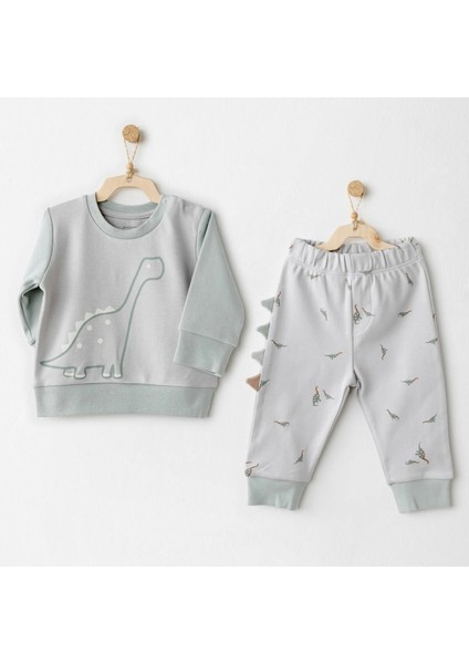 AC26005 Mummy S Snuggle Saurus 2'li Bebek Takım Green