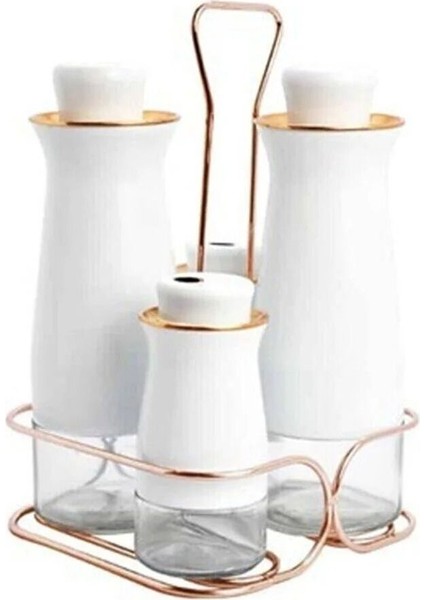 4'lü Siyah Yağlık ve Sirkelik Seti, Şık ve Kullanışlı Tasarım