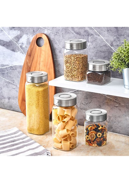 Çok Renkli Büyük Kavanoz 1000 Ml, Şık ve Dayanıklı Saklama Kapları modelleri