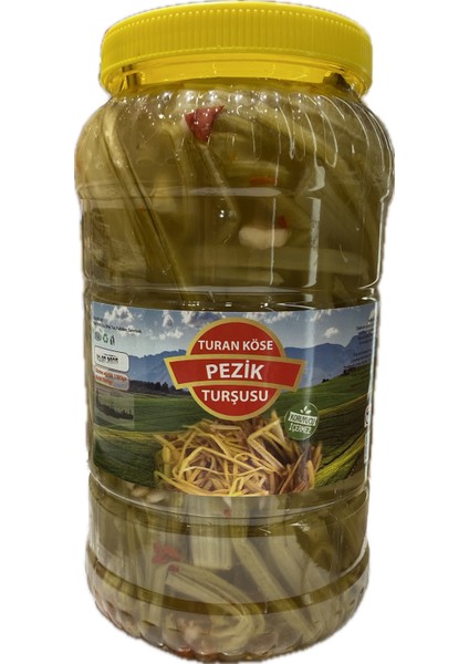 Sivas Yöresel Pezik Turşusu 3 kg (Ürt: Temmuz 2025)