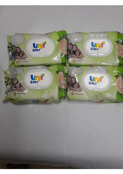 Aile Zeytinyağlı Islak MENDİL(90LI-4 PAKET)