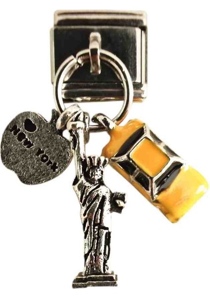 Italyan Charm Bileklik Ucu Ne York (1 Adet ) fiyatları