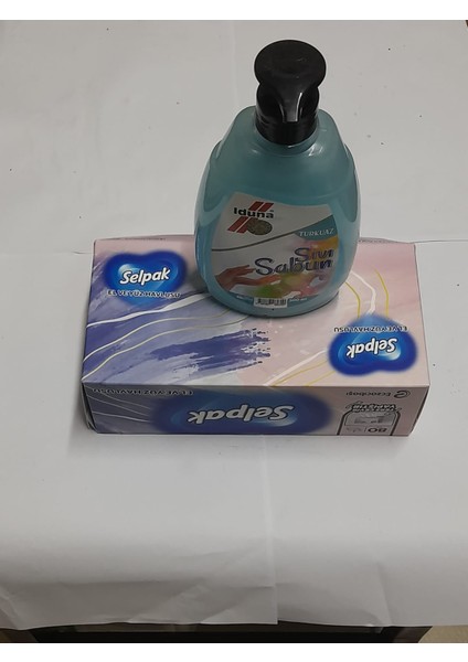 Turkuaz Sıvı Sabun+El Ve Yüz Havlusu,80 Lİ fiyatları