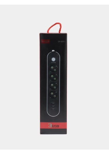 Akım Koruyuculu 3usb Port Hızlı Şarjlı 3lü Priz modelleri