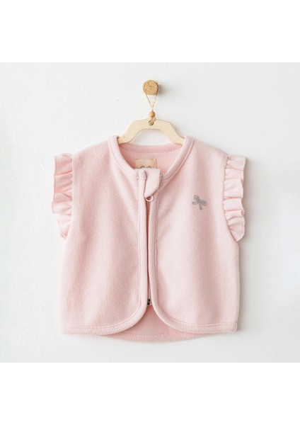 AC26220 Casual Yelek Pink